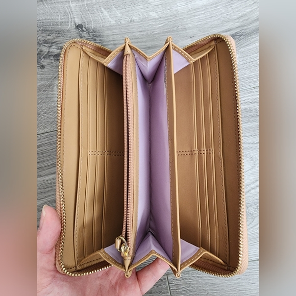 Coach Camel Hobo bag and matching wallet - Picture 6 of 14